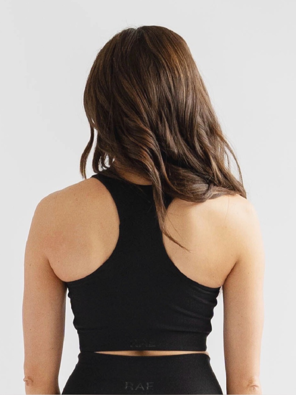 Charlie Rae Black Racer Back Sports Bra (Size S & XS) - Picture 3 of 3